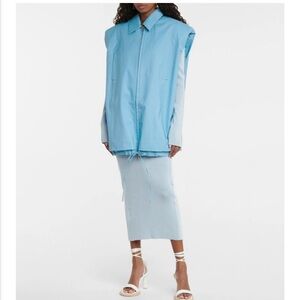 JACQUEMUS Le Gilet Biella Cutout Wool Vest 34